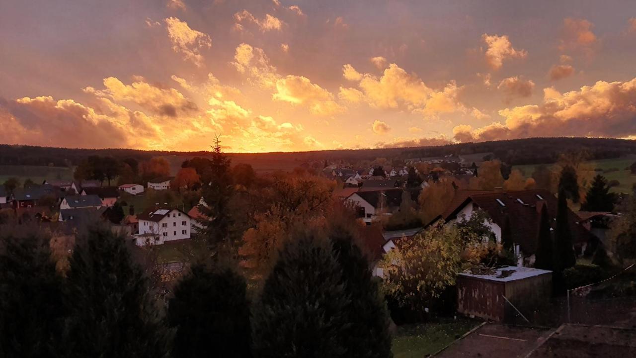 Ferienwohnung Am Sonnigen Haimberg Fulde Extérieur photo
