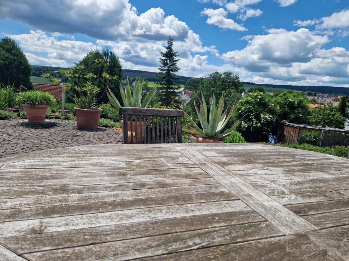 Ferienwohnung Am Sonnigen Haimberg Fulde Extérieur photo
